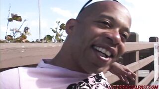 College Girl Creams On Monster Black Cock