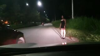I Dress Up As A Whore Of The Night And A Stranger Pays Me To Fuck In His Car