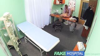 Fakehospital Sexy Blonde Saleswoman Gets Fucked On The Doctors Desk To Secure An Order