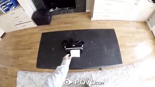 Povd Petite Blonde Lily Rader Living Room Fuck In Pov