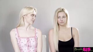 Teen Sisters Give Step Daddy Ultimate Father's Day Threesome