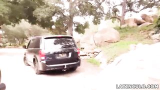 Latina Officer Caught On A Guy Jerking Off In His Car! - Mercedes Carrera