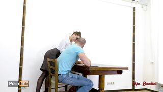 Hot Teacher Seduces Her Student Fucking Her Ass To Mouth. Mia Bandini