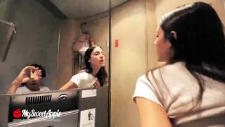 Public Train Sex And Surprise Creampie - Amateur Couple Kim And Paolo