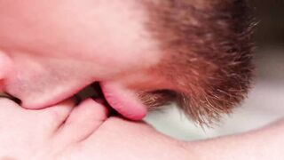 Sensitive Close-up Pussy Licking