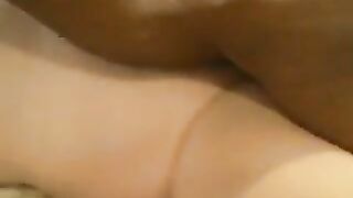 Sexy White Wife With One Of Her Black Bulls