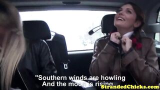 Stranded European Schoolgirls Suck Dick Pov