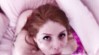 Maru Redhead Teen Blowjob And Huge Facial Cumshot