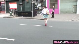 Busty Australian Lady Aeryn Gets Fucked Hard