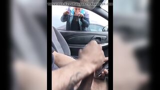 Black Got Excited From What She Saw And Bared Tits