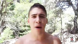 Pov Fishing A Tiny Spanish Teen