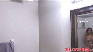 Teen Step Sister Mila Marx Squirting Shower Orgasm