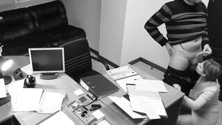 Seduction Of Office Secretary Caught On Hidden Security Cam