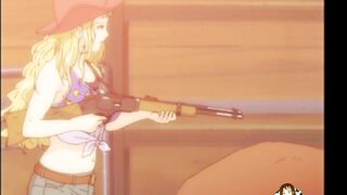 Nerd Gets Dick Between Busty Babes Tits - Boobalicious - Hentai.xxx