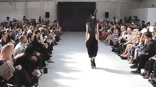 Sexy Nude In Public Catwalk Model Fashion Show
