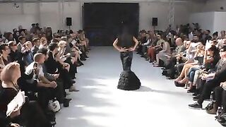 Sexy Nude In Public Catwalk Model Fashion Show
