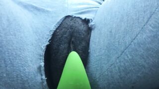 Horny Car Masturbation