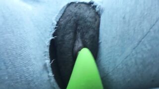 Horny Car Masturbation