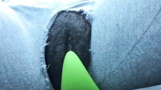 Horny Car Masturbation