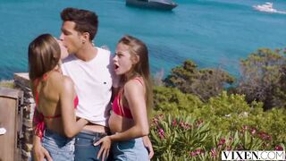 Vixen Vacations Are For Threesomes