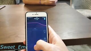 My Friend Controls Me In Public! My Pussy Is Very Wet. Lovense Lush