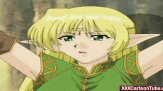 Elf Hentai Girl Fucked In A Magic Forest