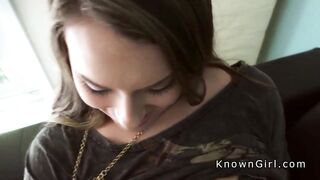 Busty Girlfriend Fucked In Lingerie Pov