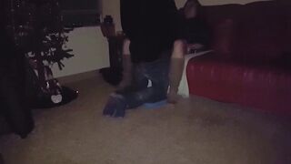 Cuck And Wife Lick Bullfriend Together