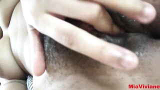 Close Up Huge Pink Clit Masturbation And Orgasm Wet Pussy Fingering Teen