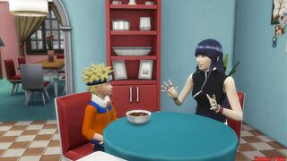 Naruto Hentai Sasuke Fucks Hinata In The Ass While Husband Sleeps Ntr