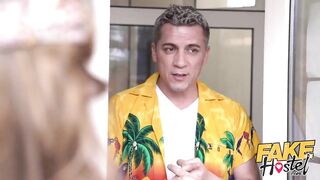 Fake Hostel Sweaty Hot Festival Girls Turn On Landlord