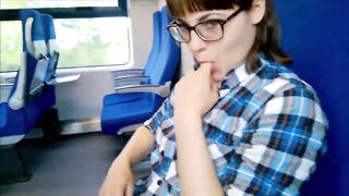 Public Blowjob In The Train