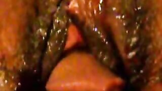 Fucking The Black Wet Wife Pussy