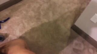 19yr Old Blonde Swallowing Cum From Boyfriend