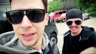 Bumsbus - German Milf In A Interracial Threesome On The Bus