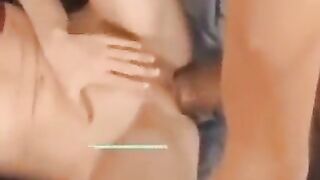 Huge Penis Penetrates Small Pussy