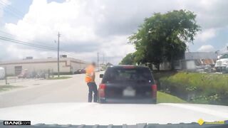 Roadside - Stranded Latina Teen Fucks Horny Mechanic