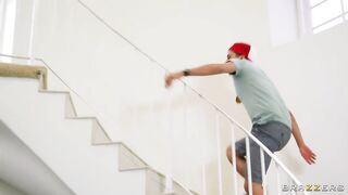 Chubby Bbw Booty Bounces On Son's Friend