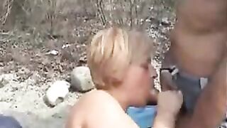 Stranger Spritzt Ehefrau In Den Mund Hubby Filmt