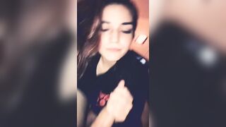 Boyfriend Fucks Sexy Green Eyed Girlfriend While Parents Are Gone.