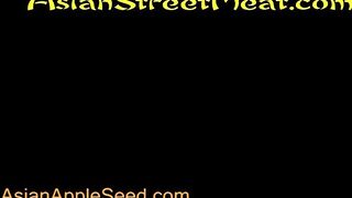 Asshole Banged Asian Chick In Stockings