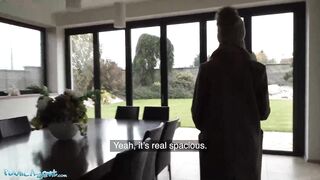 Public Agent Redhead Brit Lenina Crowne Fucks For Posh Villa