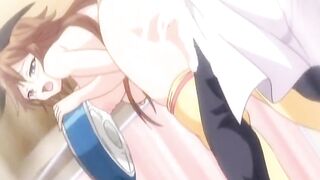 Big Titted Hentai Babes Gets Fucked By Guy