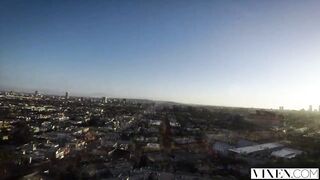 Vixen Blonde Doll Fucks On Layover