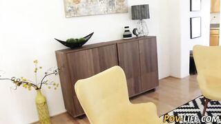 Throated Pov Teen Cumshot