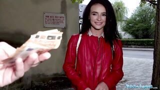 Public Agent Rip My Nylons And Fuck My Pussy Hard Outside