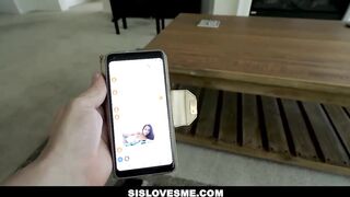 Sislovesme - Tight Asian Teen Rides Her Big Cock Stepbrother