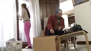 Jap Grandpa Has His Way