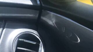 Car Sex. Teen Girl Suck My Dick And Jerk Me Off In Moody Gardens Parking Lo