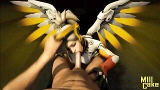 Mercy From Overwatch Getting Fucked From All Angles 3d (2018)
